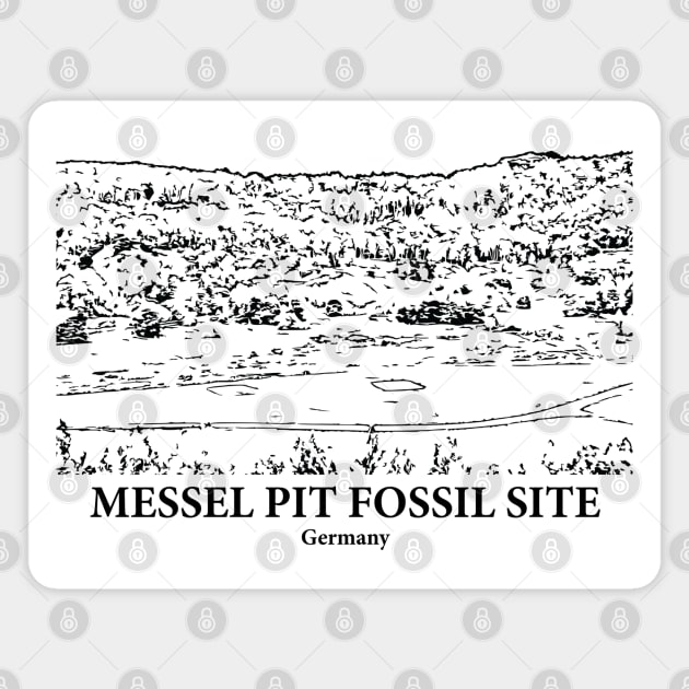 Messel Pit Fossil Site - Germany Magnet by Lakeric